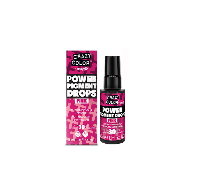 Crazy Color Power Drops Pink 30ml Crazy Color Power Drops Pink 30ml
