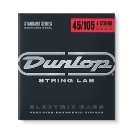 DUNLOPST Jeu de cordes de basse Stainless Steel Medium 45-105