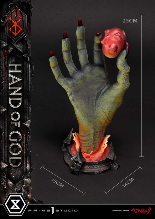 Prime 1 Studio Berserk Life Scale Masterline Hand of God 25 cm Prime 1 Studio Berserk Life Scale Masterline Hand of God 25 cm