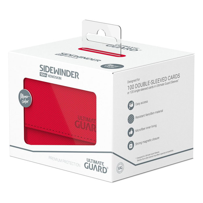 Ultimate Guard Sidewinder 100+ Xenoskin - Red Ultimate Guard Sidewinder 100+ Xenoskin - Red