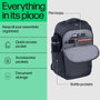 HP Sac à dos pour PC portable Everyday 16 pouces - Compartiment matelassé, 21 L, résistant à l'eau, Polyester 600D, Matériaux recyclés