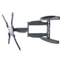 Vivolink Support mural professionnel avec bras, noir, max 35 kg, VESA jusqu'à 400x400