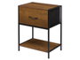 GIFTDECOR Mesita Cajon Balda Bambu Negra