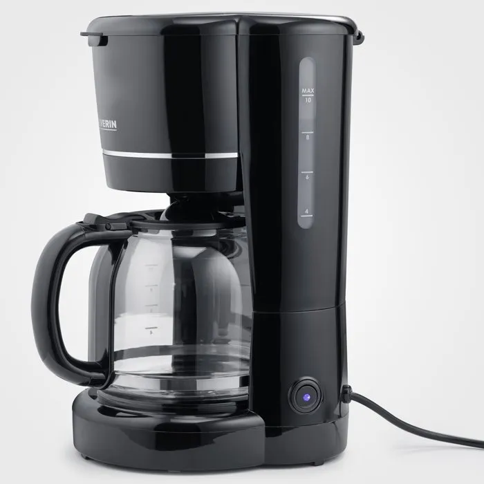 Severin KA4320 Cafetière Filtre jusqu'à 10 tasses - Noir