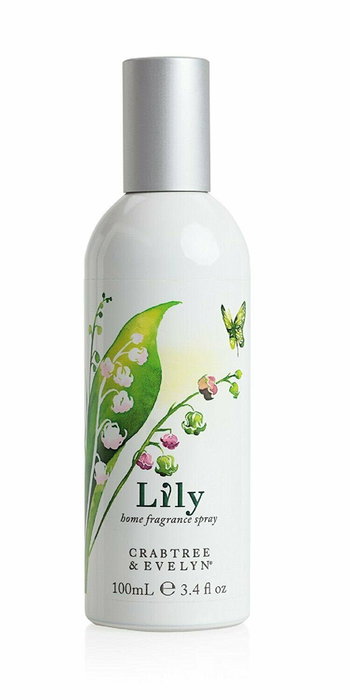 Crabtree & Evelyn Spray d'Ambiance Parfum d'Intérieur Lily, Désodorisant, 100 ml, Unisexe Crabtree & Evelyn Spray d'Ambiance Parfum d'Intérieur Lily, Désodorisant, 100 ml, Unisexe