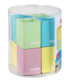 Safta Set de 8 moules en silicone assortis pour pâtisserie, 19.5 x 23 cm, modèle au hasard - Bleu, à partir de 3 ans
