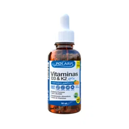 Polaris Complément Alimentaire Vitamine D3-K2 Gouttes 50Ml