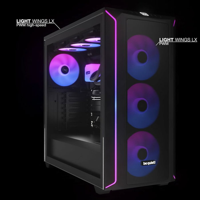 be quiet! Light Wings LX 120mm PWM Black