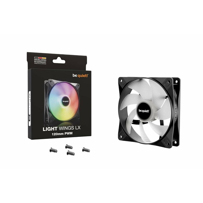 be quiet! Light Wings LX 120mm PWM Black