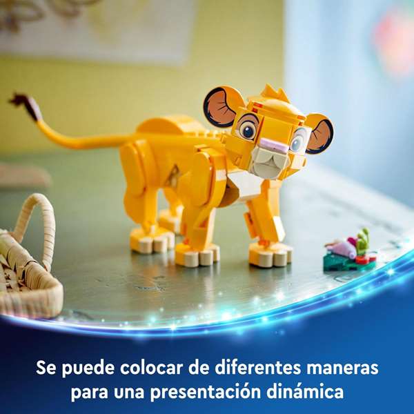 LEGO Disney Simba Bébé - Le Roi Lion 30e Anniversaire, 222 pièces