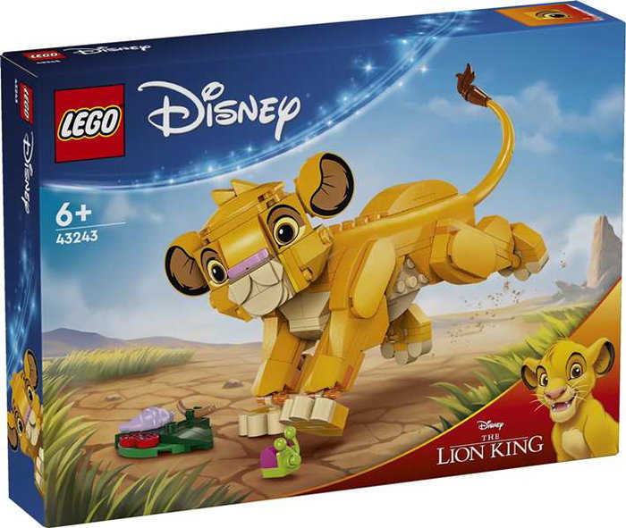 LEGO Disney Simba Bébé - Le Roi Lion 30e Anniversaire, 222 pièces