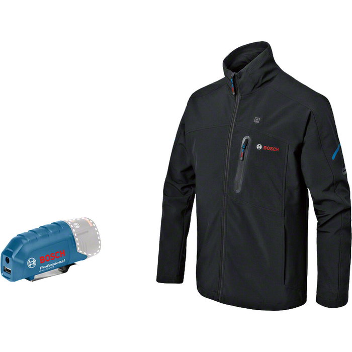 Bosch Professional Veste chauffante GHJ 12+18V XA Noir 2XL