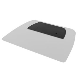 B-Tech BT4002-TPC/B Plaque de couverture pour base au sol double