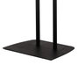 B-Tech BT4002-TPC Plaque de couverture pour base de sol BT4002, 510 x 233.5 mm, pour installations à deux poteaux