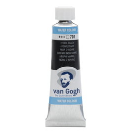 Van Gogh Aquarelle en tube 10 ml Noir Ivoire 701