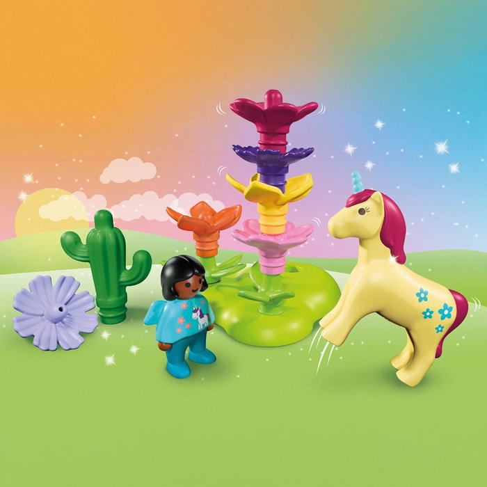 PLAYMOBIL Junior Jardin de Fées avec Licorne 72087