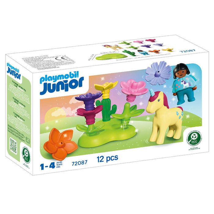 PLAYMOBIL Junior Jardin de Fées avec Licorne 72087