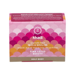 KHADI Huile Elixir Ayurveda Lotus Rose équilibre 10ml