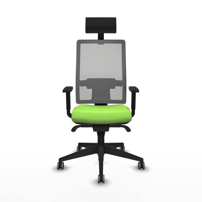 Piqueras y Crespo Chaise de bureau Horna Pistache et Gris Piqueras y Crespo Chaise de bureau Horna Pistache et Gris