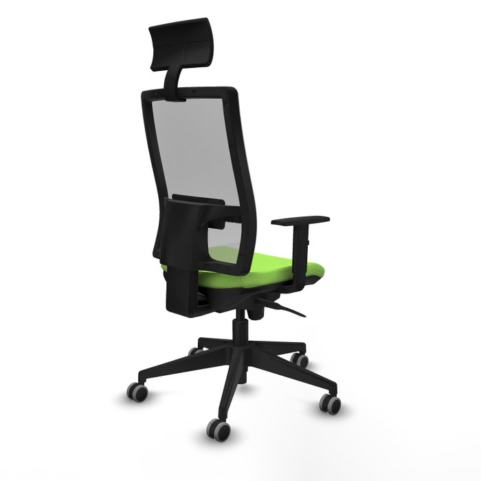 Piqueras y Crespo Chaise de bureau Horna Pistache et Gris Piqueras y Crespo Chaise de bureau Horna Pistache et Gris