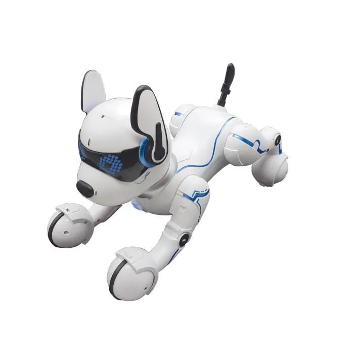 Lexibook POWER PUPPY - Robot chien savant programmable et tactile avec télécommande, danse, chante, effets lumineux - Jouet éducatif à partir de 4 ans Lexibook POWER PUPPY - Robot chien savant programmable et tactile avec télécommande, danse, chante, effets lumineux - Jouet éducatif à partir de 4 ans