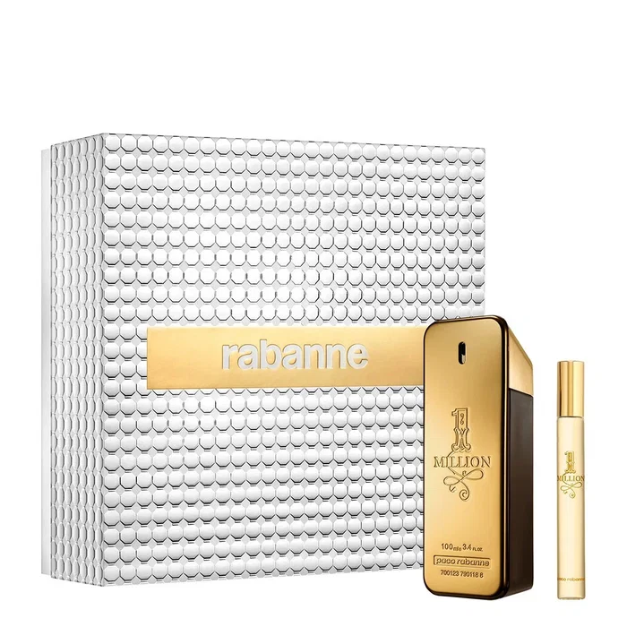 Paco Rabanne Set 1 Million Eau De Toilette pour Homme (100 ml + 10 ml) Paco Rabanne Set 1 Million Eau De Toilette pour Homme (100 ml + 10 ml)
