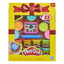 Hasbro Play-Doh Set Cadeau pour Créativité Enfant 3 Ans et Plus - 23 Pots de Pâte à Modeler et 8 Outils avec 7 Emporte-Pièces