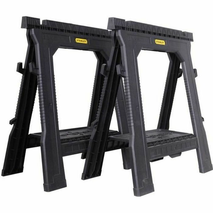 Stanley Lot de 2 tréteaux pliables STST1-70713, 450kg