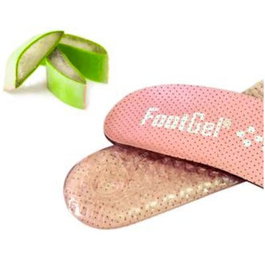 FOOTGEL Semelles en gel aloe vera femme taille 35-38
