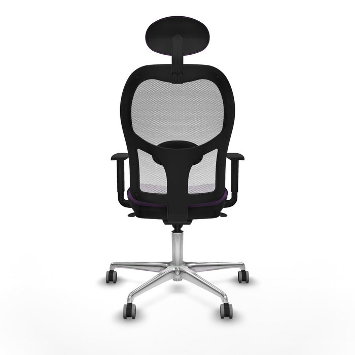 Piqueras y Crespo Chaise de Bureau Jorquera 1D086G1 Violet avec Appui-tête