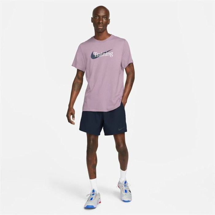 T-shirt à manches courtes homme Nike Dri-Fit Prune