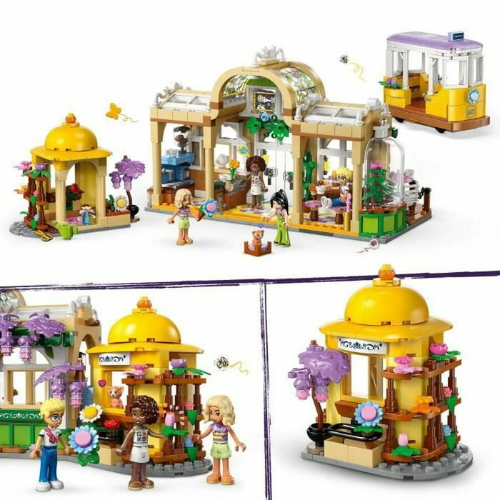 LEGO Friends Café des plantes et Kiosque à fleurs 42671
