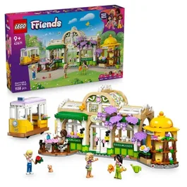 Lego Friends 42671 - Jeu de Construction Café des Plantes et Kiosque à Fleurs, Ensemble Créatif pour Enfants dès 9 ans