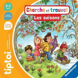 Ravensburger tiptoi Livre interactif Cherche et trouve Les saisons