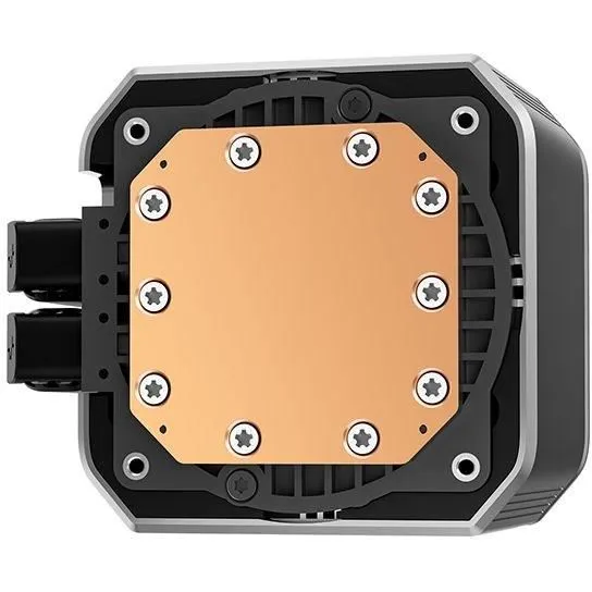 Deepcool Mystique 360 AIO Watercooling (Noir) - Waterblock LCD, Ventilateurs 3x 120mm, Compatible Intel LGA1700/1200/1151 & AMD AM5/AM4