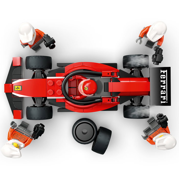 LEGO City 60443 Arret au stand de F1 avec voiture Ferrari