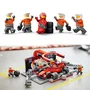 Lego City Jouet de Construction 60443 Arrêt au Stand de F1 avec Voiture Ferrari - Set de 322 Pièces avec Minifigurines - Pour Enfants de 6 Ans et Plus