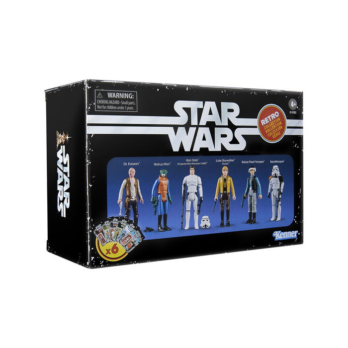 HASBRO Set de 6 figurines Star Wars 9,5cm