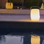 Lumisky Lucy Rock - Lanterne LED sans fil avec poignée aluminium - Blanc chaud et blanc dimmable - Hauteur 31 cm