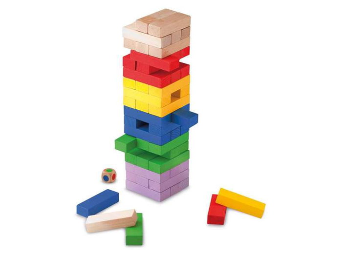 Cayro Block & Block Básico Colores - Jeu de construction en bois avec 2 joueurs - Recommandé de 3 à 5 ans Cayro Block & Block Básico Colores - Jeu de construction en bois avec 2 joueurs - Recommandé de 3 à 5 ans