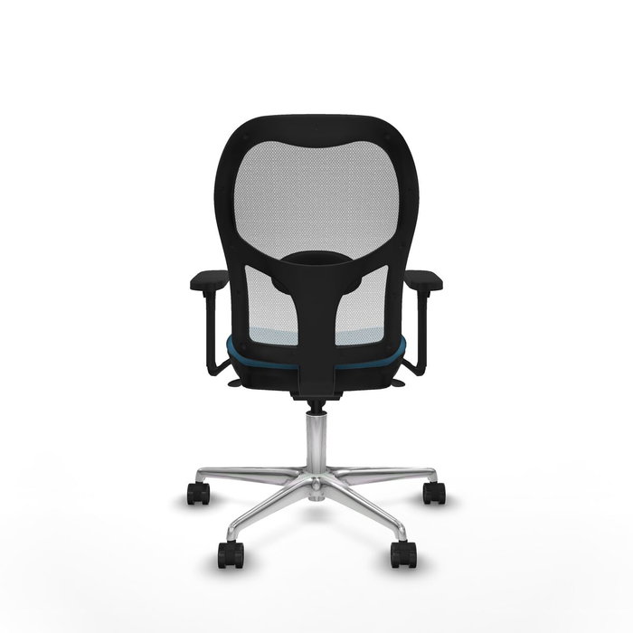 Piqueras y Crespo Chaise de Bureau 3D086N0 Blanc Vert pétrole