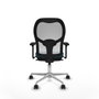 Piqueras y Crespo Chaise de Bureau 3D086N0 Blanc Vert pétrole