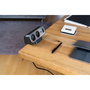 Brennenstuhl estilo Duplex Multiprise de Bureau avec USB-C et USB-A