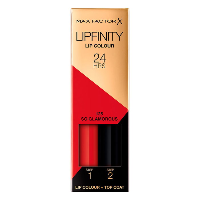 Max Factor LIPFINITY #125-so glamurous Rouge à Lèvres Liquide Longue Tenue 24h Fini Brillant 2 ml