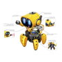 DEQUBE Tobbie Le Robot - Robot Intelligent à 6 Pattes avec Émotions et Gestes, Reprogrammable, Multifonctionnel, Pour Enfants dès 8 Ans