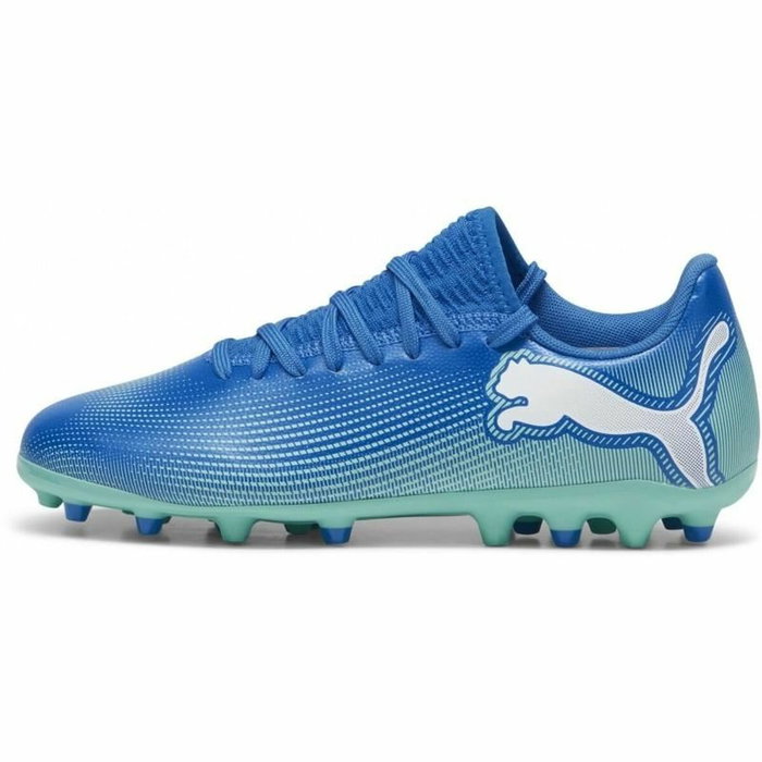 Chaussures de foot pour Enfants Puma Future 7 Play Mg Bleu