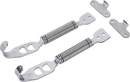 Occ Motorsport Kit De Fermeture De Coffre-Capot Ressort Argent OCCRC005