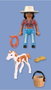 Playmobil Duo Pack Jinete Con Caballo