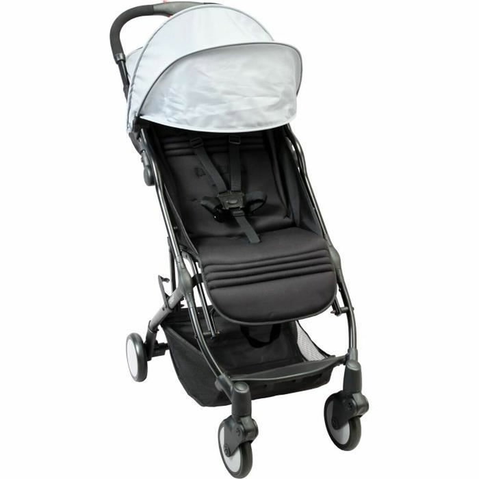 Bambisol Poussette Citadine YUKO Noir et Gris Bambisol Poussette Citadine YUKO Noir et Gris