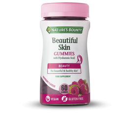 Nature's Bounty Goma Belle Peau Acide Hyaluronique Zinc Vitamine C et E 60 gummies